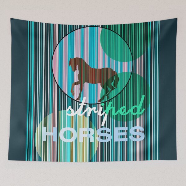 Item preview, STRIPED HORSES designed and sold by AlbertoRuiZ.
