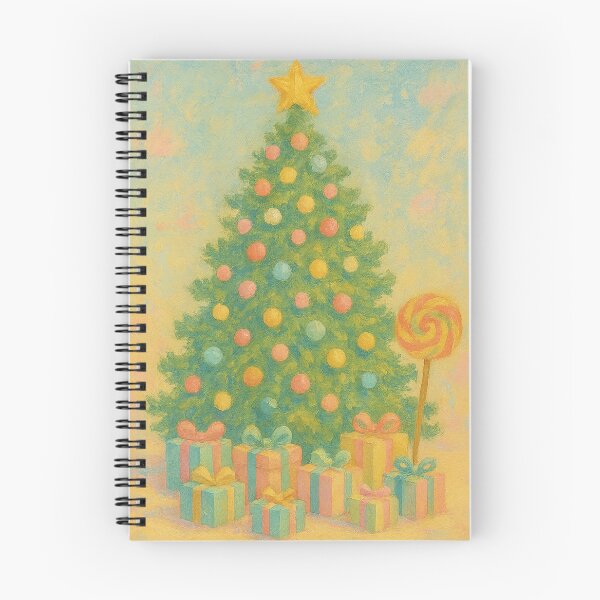 Item preview, Pastel Candy Christmas Tree Scene designed and sold by SpencerReedDes.