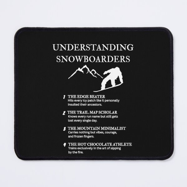 Item preview, Understanding Snowboarders – Snow, Bruises, and a Beautiful Kind of Madness – Black designed and sold by PsyFlow35.