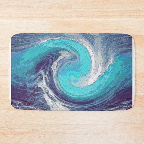 Item preview, Wave Art Turquoise designed and sold by thupho.
