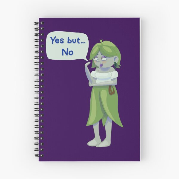 Item preview, Yes but no designed and sold by Sunshell.art.