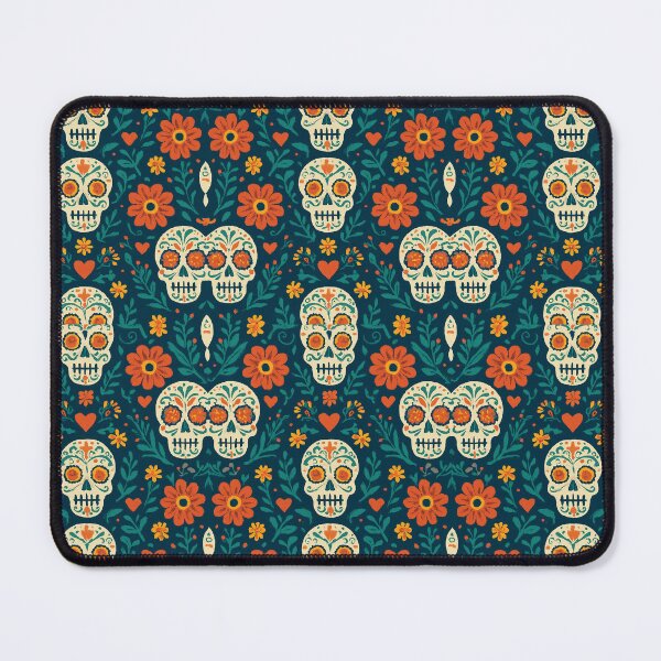 Item preview, Flower sugar skull designed and sold by Beauteous-Wonders23.