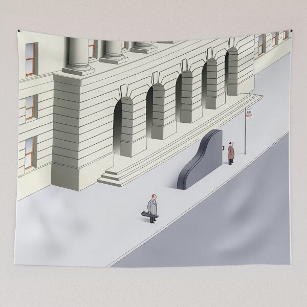 Item preview, Guy Billout Masterpiece – Original High-Quality Surreal Art Design designed and sold by Dahmadlo.