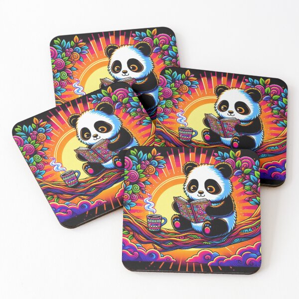 Item preview, Panda reading book designed and sold by Dogandesighn.