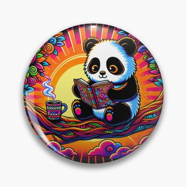 Item preview, Panda reading book designed and sold by Dogandesighn.