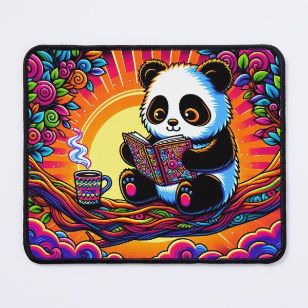 Item preview, Panda reading book designed and sold by Dogandesighn.