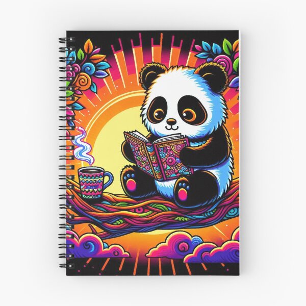 Item preview, Panda reading book designed and sold by Dogandesighn.