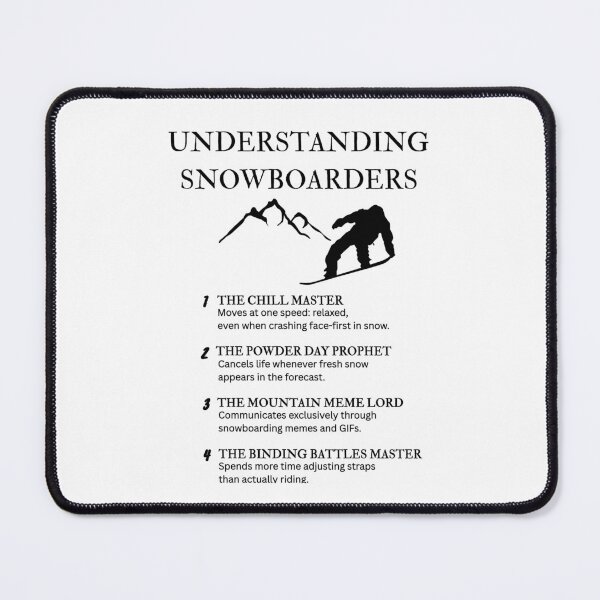 Item preview, Understanding Snowboarders – Sliding Sideways Since Forever designed and sold by PsyFlow35.
