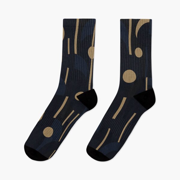 Item preview, Art Deco Eclipse – Midnight Gold Pattern designed and sold by Zenvo.