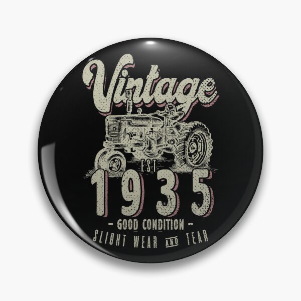 Item preview, Vintage Tractor Farmer Birthday Born In 1935 designed and sold by JRRTs.