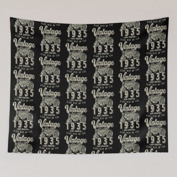 Item preview, Vintage Tractor Farmer Birthday Born In 1935 designed and sold by JRRTs.