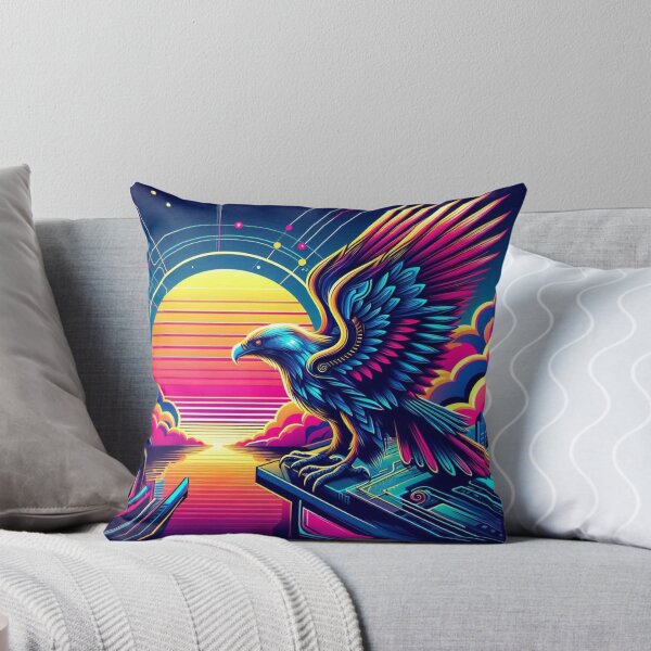 Item preview, Neon Cyber Eagle designed and sold by Dogandesighn.