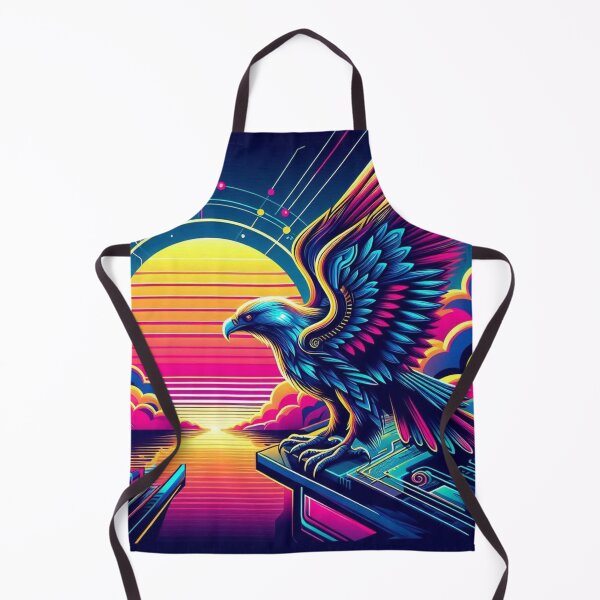 Item preview, Neon Cyber Eagle designed and sold by Dogandesighn.