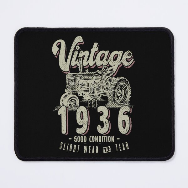 Item preview, Vintage Tractor Farmer Birthday Born In 1936 designed and sold by JRRTs.