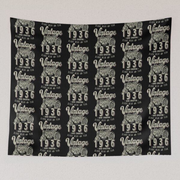 Item preview, Vintage Tractor Farmer Birthday Born In 1936 designed and sold by JRRTs.