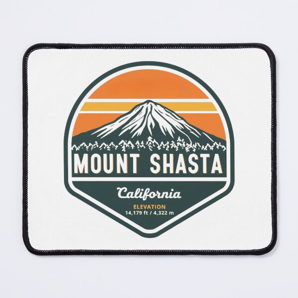Item preview, Mount Shasta - California designed and sold by GoodOldVintage.