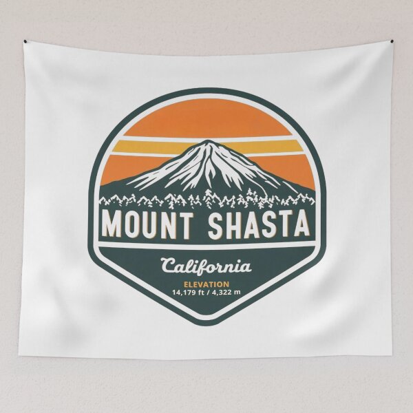 Item preview, Mount Shasta - California  designed and sold by GoodOldVintage.
