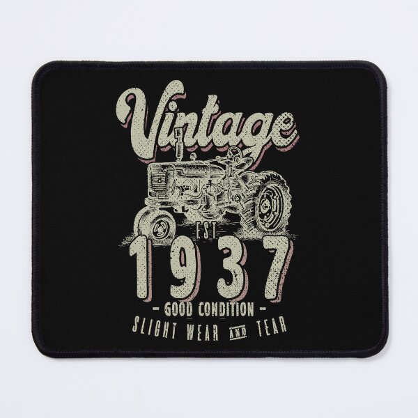 Item preview, Vintage Tractor Farmer Birthday Born In 1937 designed and sold by JRRTs.