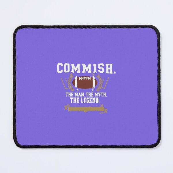 Item preview, Commish Football Shirt – The Man The Myth The Legend | Funny Commissioner Gift for Fantasy League Fans designed and sold by Corgi & co Shop.
