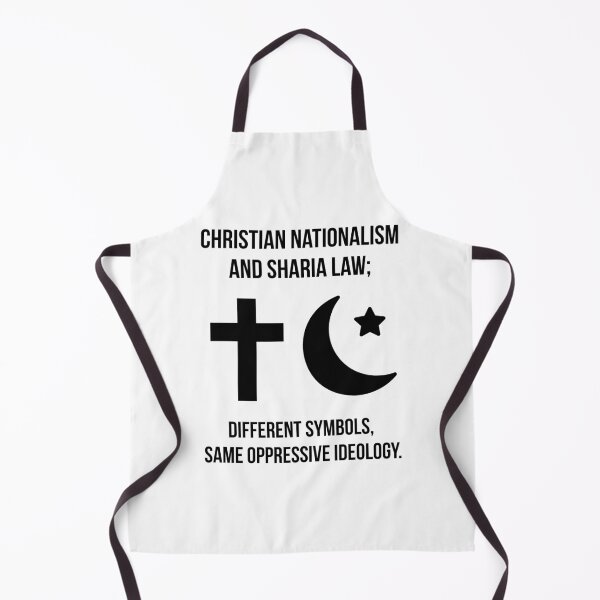 Item preview, Christian nationalism and sharia law designed and sold by Rachel the Artist .