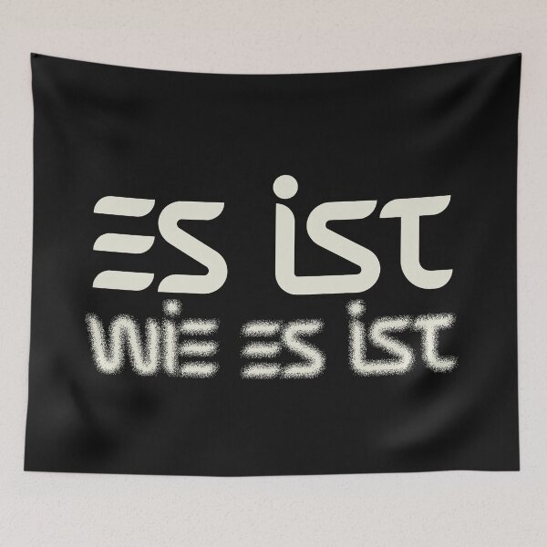Item preview, IT IS WHAT IT IS – Statement Design with Glitch Effect designed and sold by VariousGoodies.