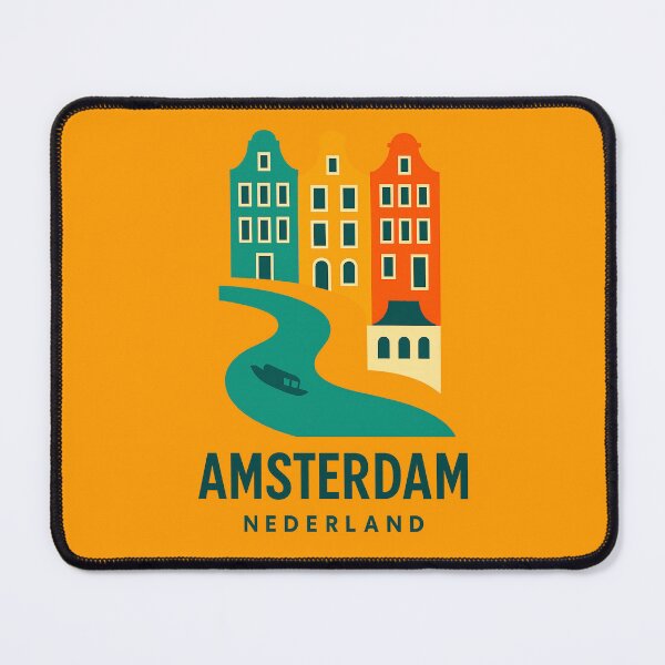 Item preview, Mid Century European City Amsterdam designed and sold by JETSETPRIDE.
