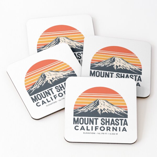 Item preview, Mount Shasta - California  designed and sold by GoodOldVintage.