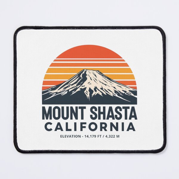 Item preview, Mount Shasta - California designed and sold by GoodOldVintage.