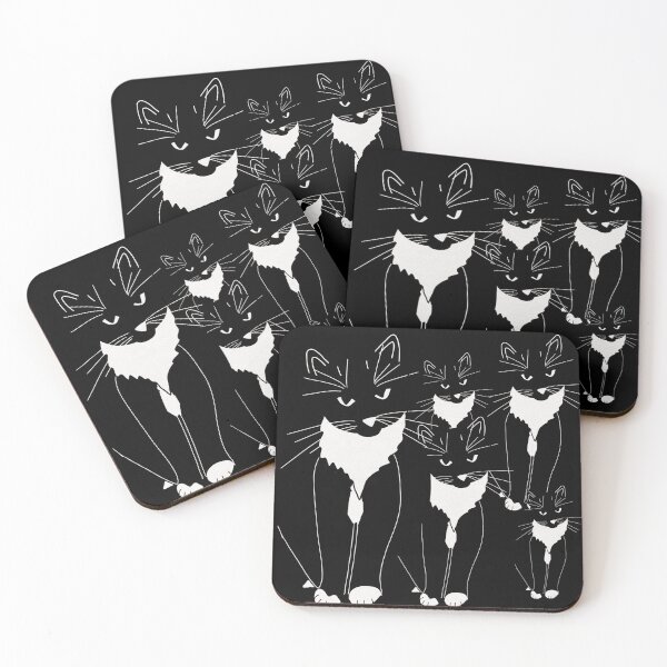 Item preview, Maja the cat, black and white designed and sold by Landfisch.