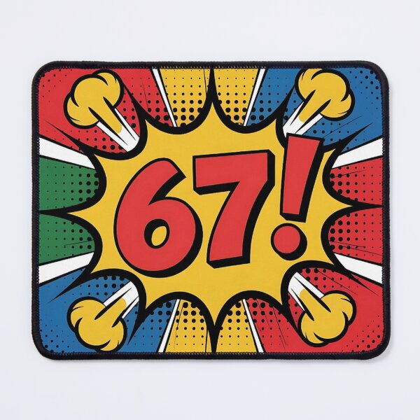 Item preview, 67! POW! Meme Explosion! • Pop Art Meme Shirt designed and sold by The People’s Punchline.
