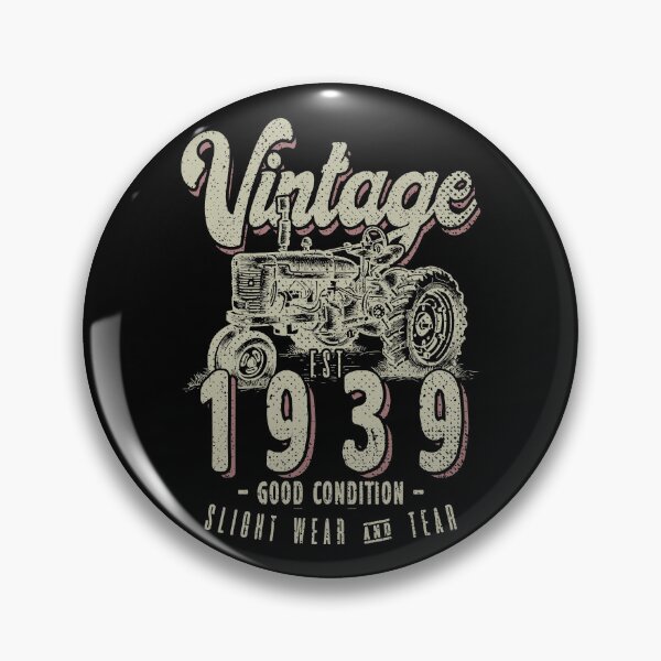 Item preview, Vintage Tractor Farmer Birthday Born In 1939 designed and sold by JRRTs.