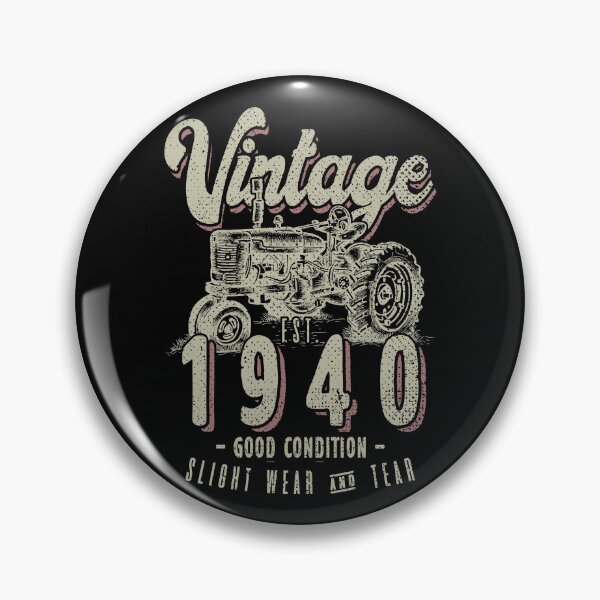 Item preview, Vintage Tractor Farmer Birthday Born In 1940 designed and sold by JRRTs.
