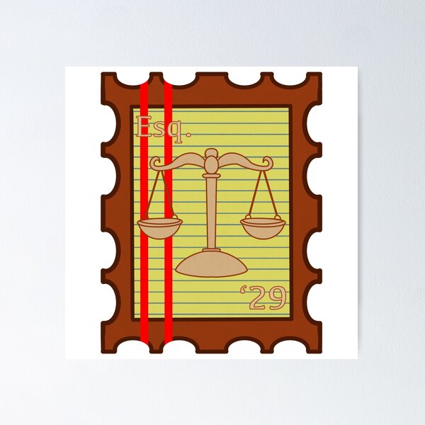 Item preview, Esq. ’29 Legal Pad Stamp Design | Future Lawyer Gift for Law Students designed and sold by MagicMe-JD.