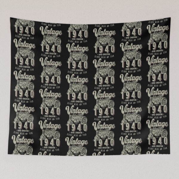 Item preview, Vintage Tractor Farmer Birthday Born In 1940 designed and sold by JRRTs.