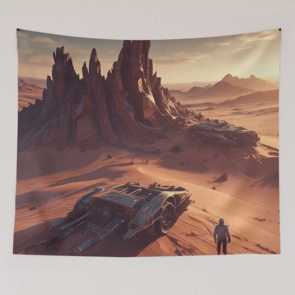 Item preview, Vast Alien Desert designed and sold by Help De Helpers.