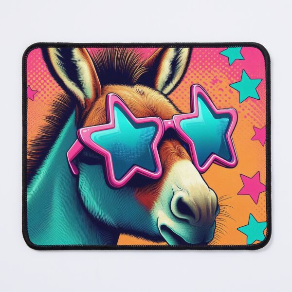 Item preview, cute funny donkey designed and sold by Dogandesighn.