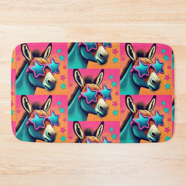 Item preview, cute funny donkey designed and sold by Dogandesighn.