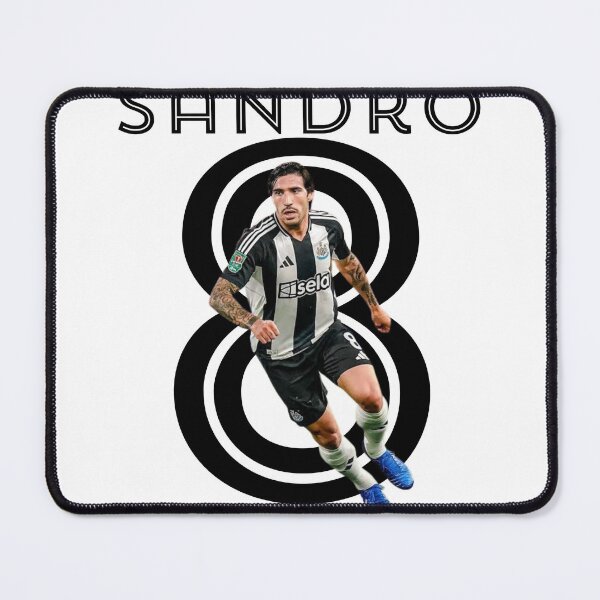 Item preview, Sandro Tonali #8 – Newcastle United Midfield Maestro Design designed and sold by Pokah79.