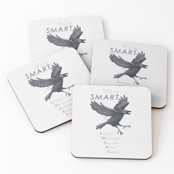 Item preview, Yes, I'm SMART - Crow designed and sold by MaryellaArt.