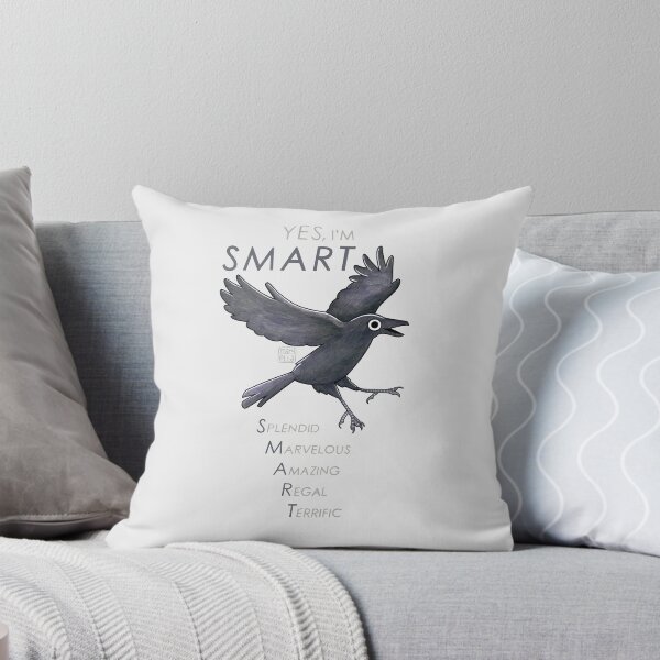Item preview, Yes, I'm SMART - Crow designed and sold by MaryellaArt.