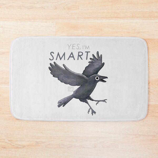 Item preview, Yes, I'm SMART - Crow designed and sold by MaryellaArt.