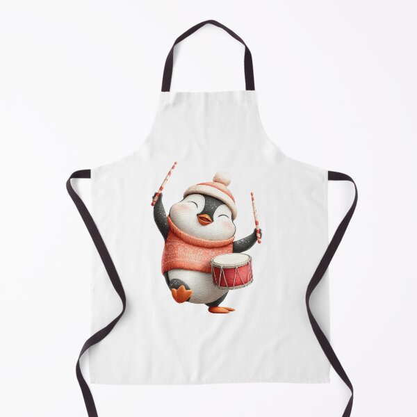 Item preview, Festive Penguin Drummer — Cute Christmas Apparel & Gifts designed and sold by VikArt7.