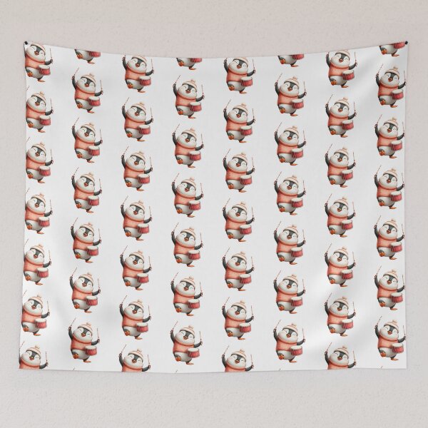 Item preview, Festive Penguin Drummer — Cute Christmas Apparel & Gifts designed and sold by VikArt7.