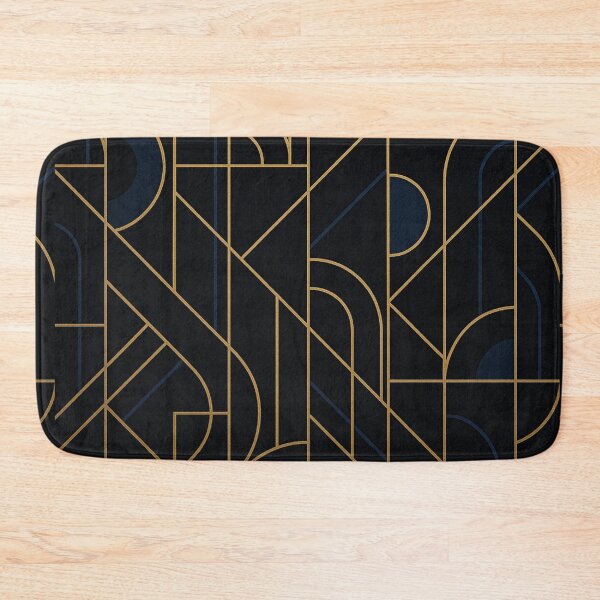 Item preview, Golden Arcs – Art Deco Geometry designed and sold by Zenvo.