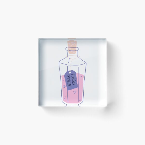 Item preview, Forget Spoiler | Potion for Readers designed and sold by Nyxander's Bookish Catalogue.