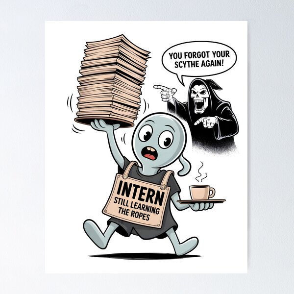 Item preview, The Eternal Intern designed and sold by SomeoneFamiliar.