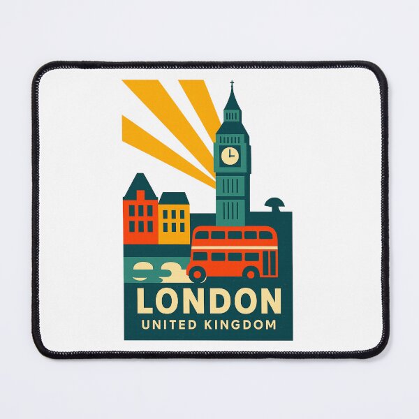Item preview, Mid Century European City London designed and sold by JETSETPRIDE.