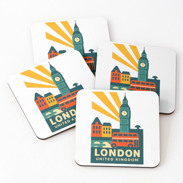 Item preview, Mid Century European City London designed and sold by JETSETPRIDE.