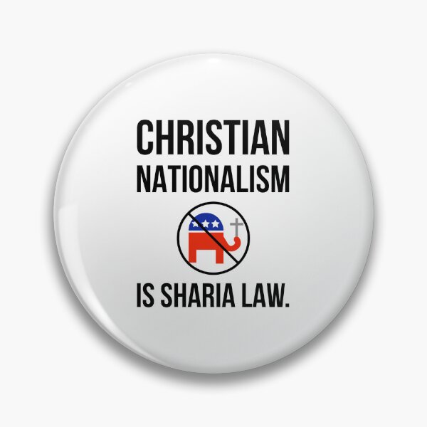Item preview, Christian nationalism is sharia law.  designed and sold by Rachel the Artist .