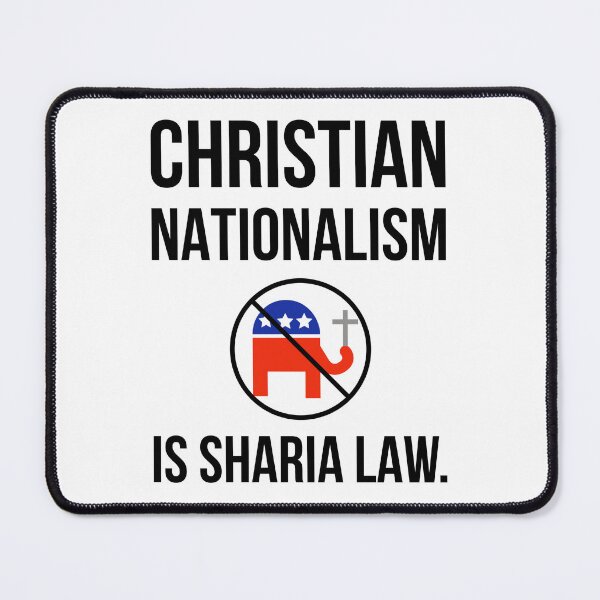 Item preview, Christian nationalism is sharia law. designed and sold by Rachel the Artist .